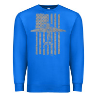 True Royal C-47 Skytrain Wwii Transport Airplane Vintage Flag Premium Sweatshirt - InspiraDesign