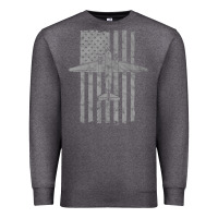 C-47 Skytrain Wwii Transport Airplane Vintage Flag Premium Sweatshirt | Teevron