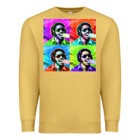 Antique Gold STEVIE WONDER! Premium Sweatshirt - InspiraDesign