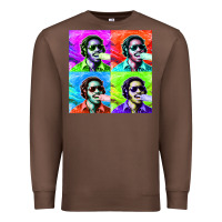 Chestnut STEVIE WONDER! Premium Sweatshirt - InspiraDesign