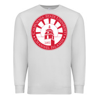 Dove Grey csu channel islands seal Premium Sweatshirt - InspiraDesign