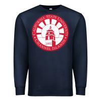 Navy csu channel islands seal Premium Sweatshirt - InspiraDesign