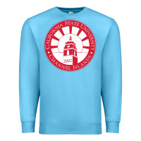 Ocean Blue csu channel islands seal Premium Sweatshirt - InspiraDesign
