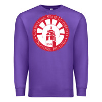 Purple csu channel islands seal Premium Sweatshirt - InspiraDesign