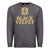 Charcoal Heather BLACK VELVET CANADIAN WHISKY Premium Sweatshirt - InspiraDesign