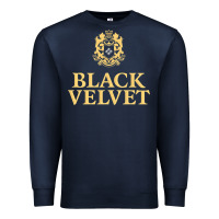 Navy BLACK VELVET CANADIAN WHISKY Premium Sweatshirt - InspiraDesign