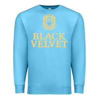 Ocean Blue BLACK VELVET CANADIAN WHISKY Premium Sweatshirt - InspiraDesign