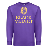 Purple BLACK VELVET CANADIAN WHISKY Premium Sweatshirt - InspiraDesign