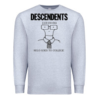 Heather Grey Milo Goes To College Premium Sweatshirt - InspiraDesign
