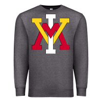 Charcoal Heather Keydets VMI Classic Premium Sweatshirt - InspiraDesign