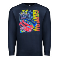 Navy jeff gordon dupont vintage racing Premium Sweatshirt - InspiraDesign