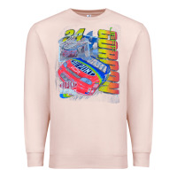 Pale Pink jeff gordon dupont vintage racing Premium Sweatshirt - InspiraDesign