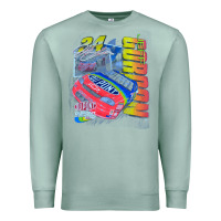 Seafoam jeff gordon dupont vintage racing Premium Sweatshirt - InspiraDesign