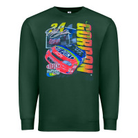 Sports Green jeff gordon dupont vintage racing Premium Sweatshirt - InspiraDesign