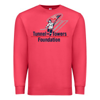 Cardinal Tunnel To Towers F-oundation American Flag USA Flag Premium Sweatshirt - InspiraDesign