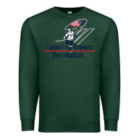 Sports Green Tunnel To Towers F-oundation American Flag USA Flag Premium Sweatshirt - InspiraDesign