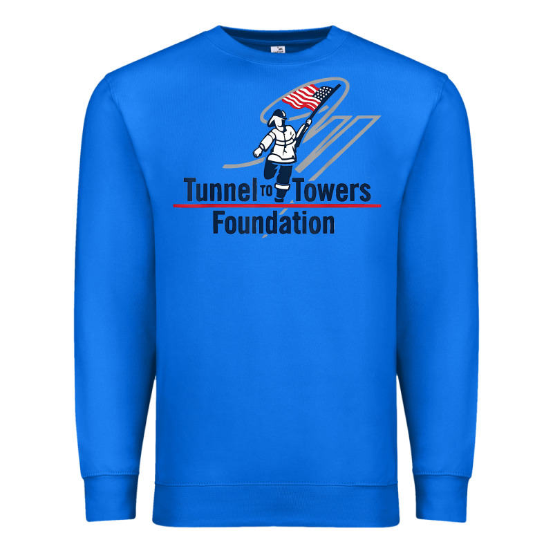 Tunnel To Towers F-oundation American Flag Usa Flag Premium Sweatshirt by InspiraDesign | Teevron