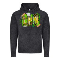 Vintage Black St. Patricks Day Lpn Vintage Hoodie - CowhideDigitalArt