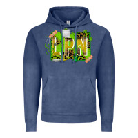 Vintage Denim St. Patricks Day Lpn Vintage Hoodie - CowhideDigitalArt
