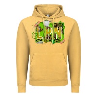 Vintage Mustard St. Patricks Day Lpn Vintage Hoodie - CowhideDigitalArt