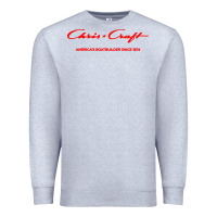 Heather Grey chris boat company Premium Sweatshirt - InspiraDesign