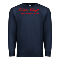 Navy chris boat company Premium Sweatshirt - InspiraDesign