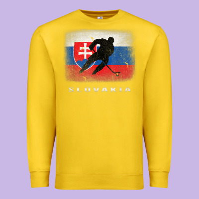 Slovakia Ice Hockey Slovak Flag Premium Sweatshirt Designed By Inspiradesign