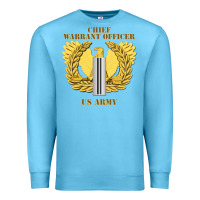 Ocean Blue Emblem warrant officer cw5 Premium Sweatshirt - InspiraDesign