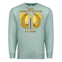 Seafoam Emblem warrant officer cw5 Premium Sweatshirt - InspiraDesign