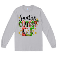 Moon Dust santas cutest elf Long Sleeve Tee - CowhideDigitalArt