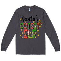 Smoke santas cutest elf Long Sleeve Tee - CowhideDigitalArt