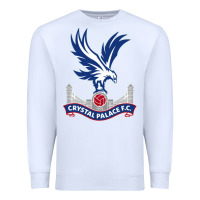 White #crystal 'palace Premium Sweatshirt - InspiraDesign