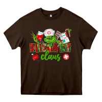 Chocolate Brown dietary claus Heavy Core Tee - CowGirlArtShop