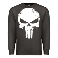 Smoke the punisher skull Premium Sweatshirt - InspiraDesign