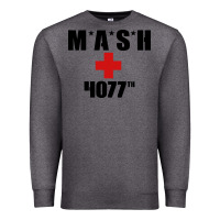Charcoal Heather mash 4077th Premium Sweatshirt - InspiraDesign