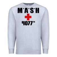 Heather Grey mash 4077th Premium Sweatshirt - InspiraDesign