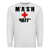 Oatmeal Heather mash 4077th Premium Sweatshirt - InspiraDesign