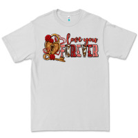 Dove Grey love you forever olivia Premium Tee - OliviaCreatesArt