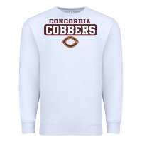 White concordia Cobbers Premium Sweatshirt - InspiraDesign