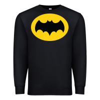 Black adam west bat Premium Sweatshirt - InspiraDesign