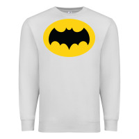 Dove Grey adam west bat Premium Sweatshirt - InspiraDesign