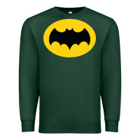 Sports Green adam west bat Premium Sweatshirt - InspiraDesign