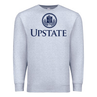 Heather Grey Upstate Medical, SUNY Premium Sweatshirt - InspiraDesign