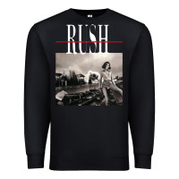 Black rush permanent waves Premium Sweatshirt - InspiraDesign