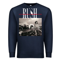 Navy rush permanent waves Premium Sweatshirt - InspiraDesign