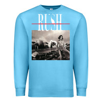Ocean Blue rush permanent waves Premium Sweatshirt - InspiraDesign