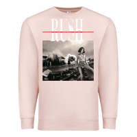 Pale Pink rush permanent waves Premium Sweatshirt - InspiraDesign