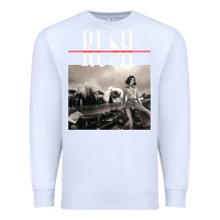 White rush permanent waves Premium Sweatshirt - InspiraDesign