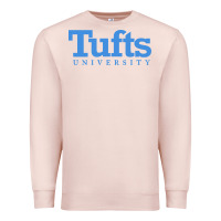 Pale Pink Tufts University Premium Sweatshirt - InspiraDesign
