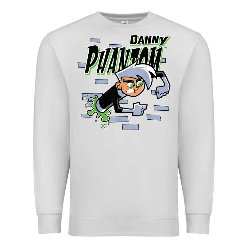 Danny Phantom Coming Through Brick Wall Premium Sweatshirt by InspiraDesign | Teevron